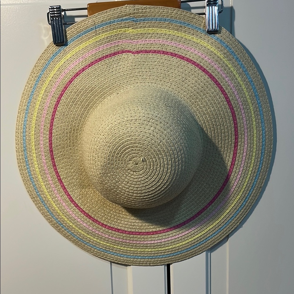 Colorful Striped Toddler Sun Hat 2-4T
